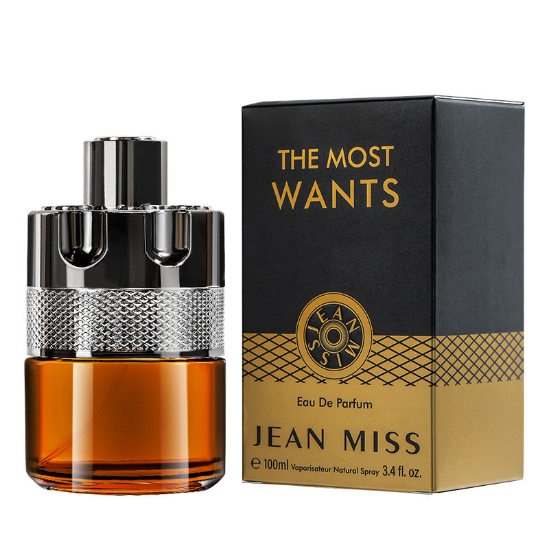 JEAN MISS EAU DE Parfum The Most Wants For Man 3.4 fl.oz